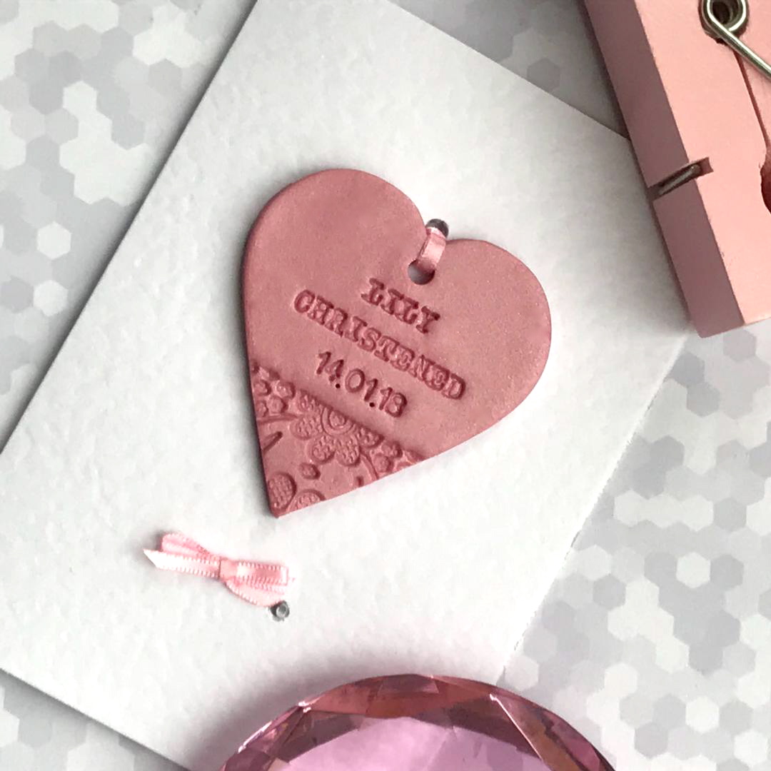 Personalised Christening Card