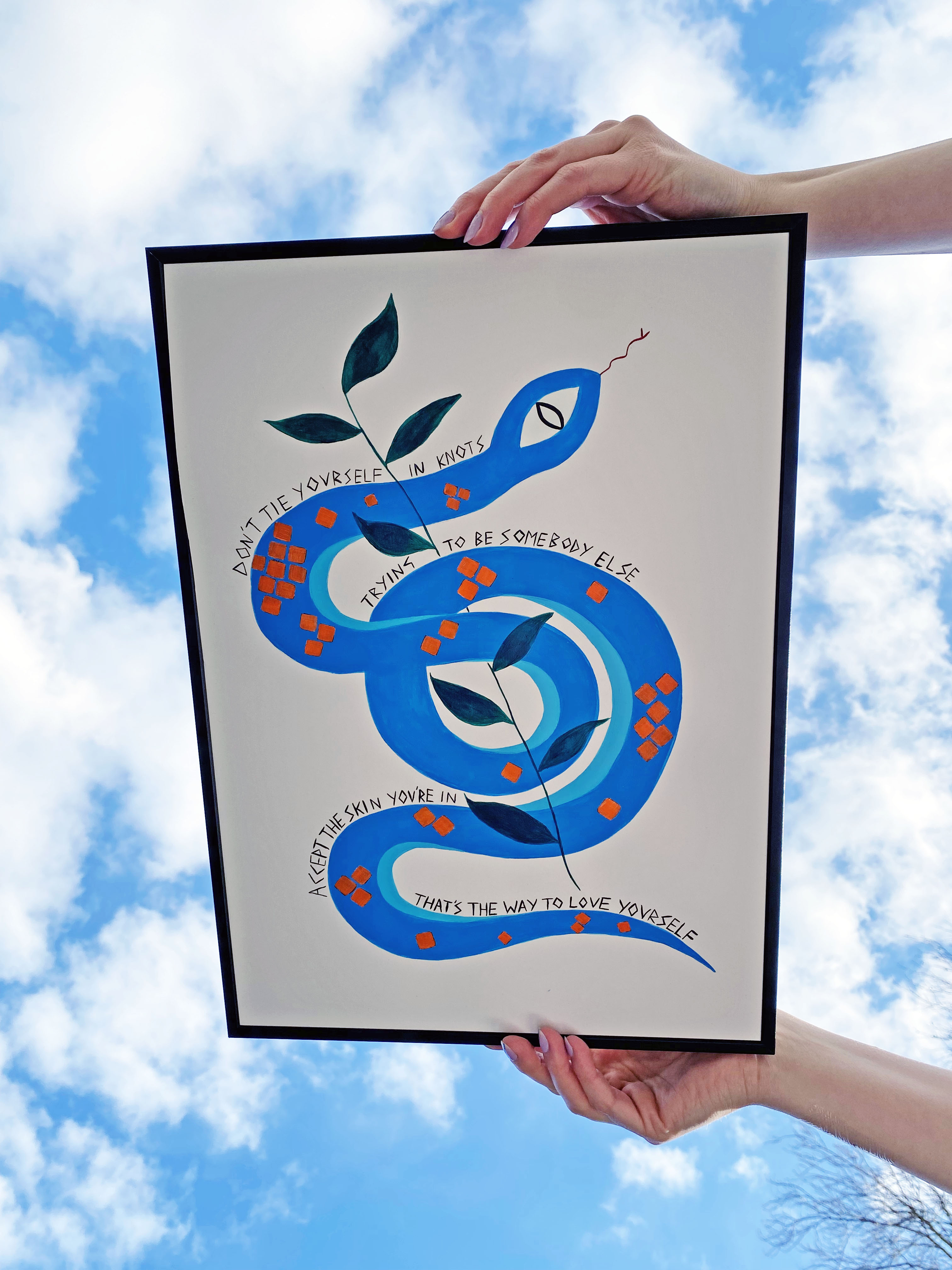 The Serpent Art Print
