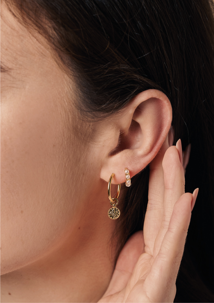 on person product jewellery shots