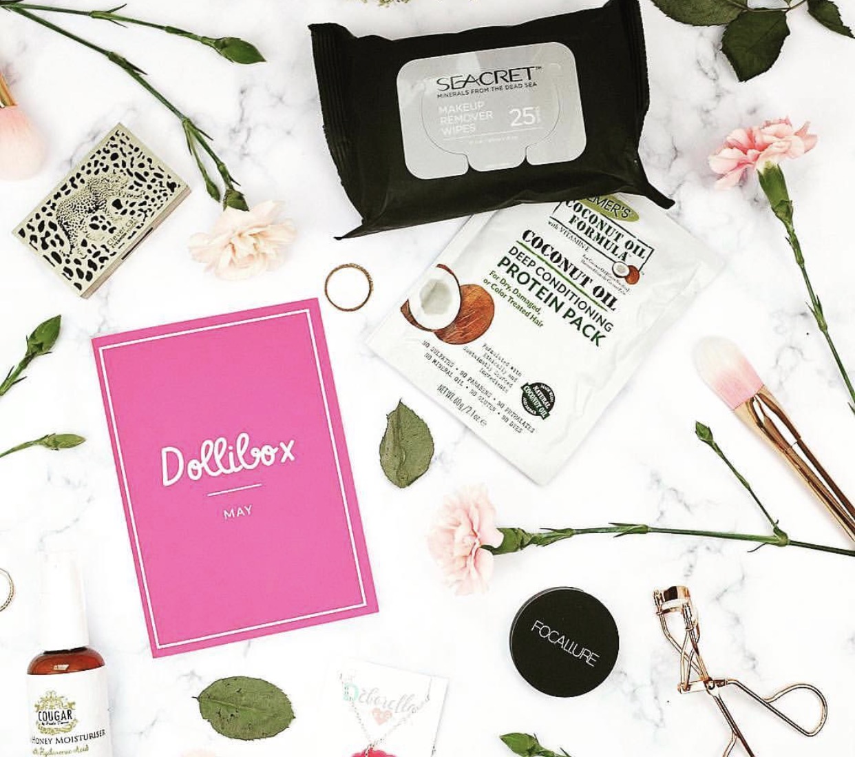 A Sample of one of our Beauty Boxes