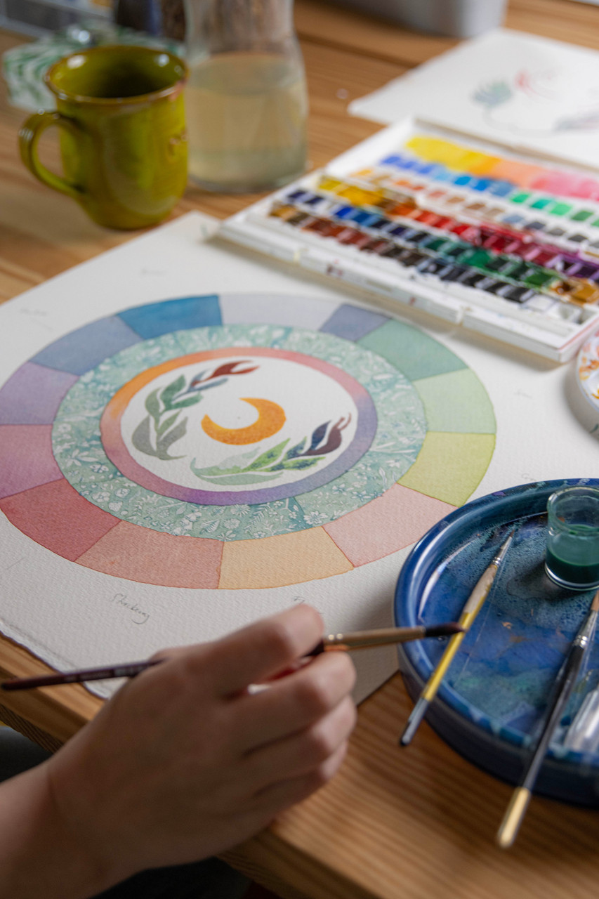 Hayley watercolour painting