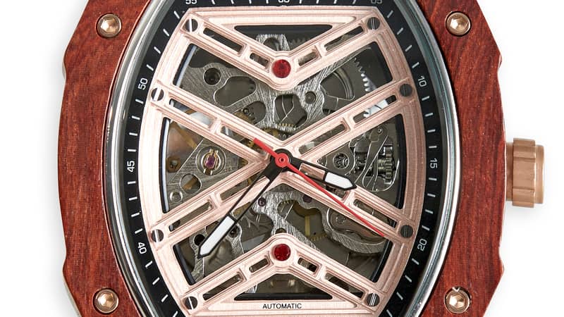 The Mahogany by The Sustainable Watch Company - Sustainable Natural Wood Vegan Wristwatches