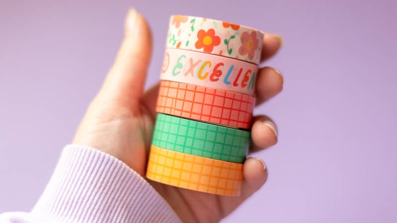 Colourful Washi Tapes