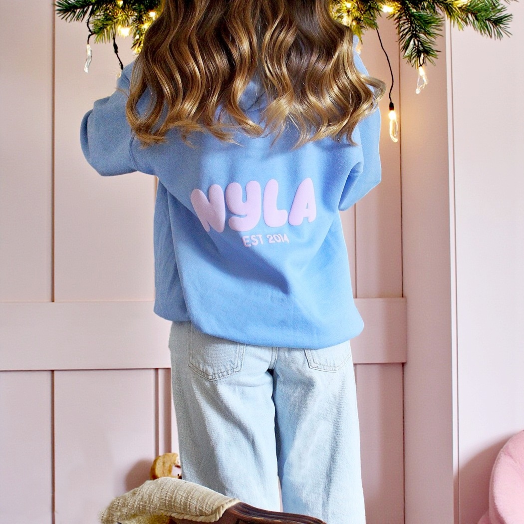 Personalised Zip up Onesie