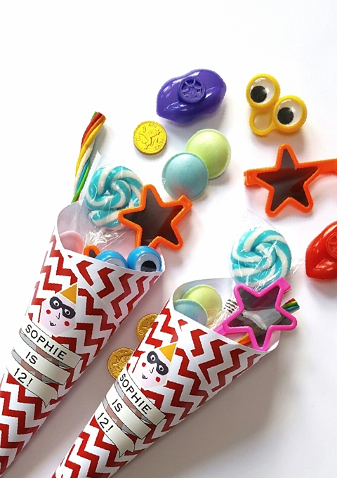 personalised party bags