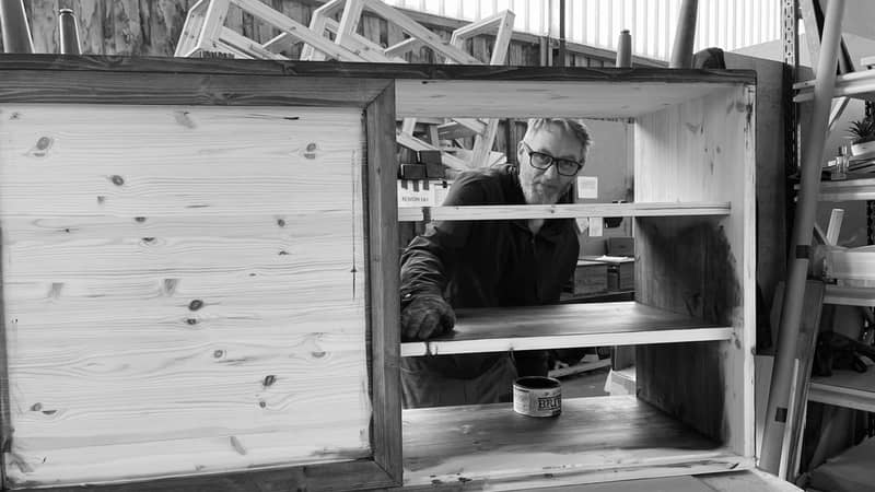 Workshop shot of finishing