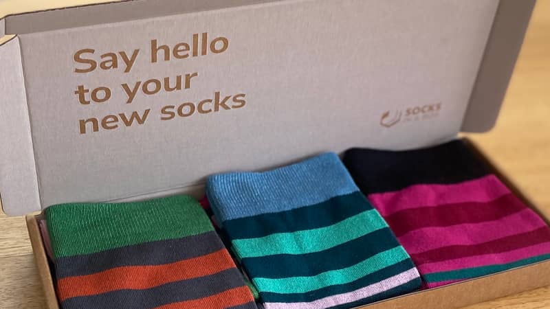Luxurious bamboo socks