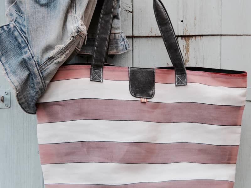 Oversize Tote from Deckchair Canvas