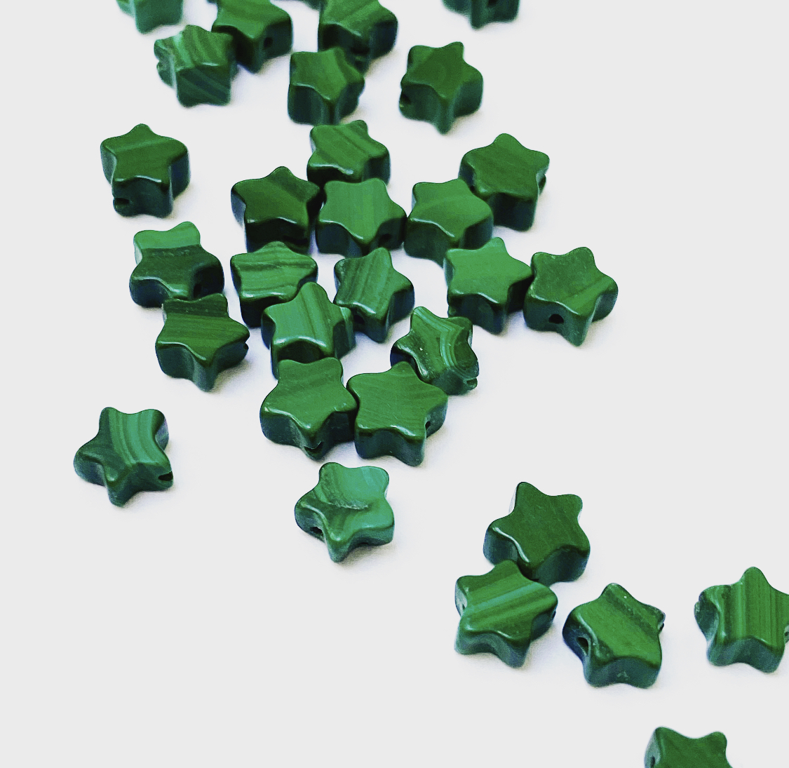 I only love to use material that will last and only semi precious stones