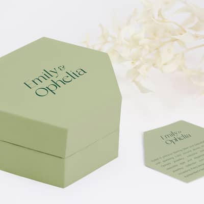 Emily & Ophelia Packaging