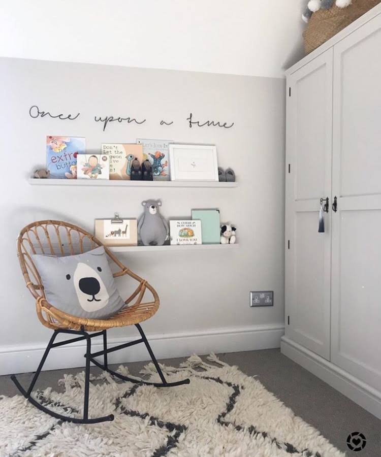 Once upon a time wire wall words