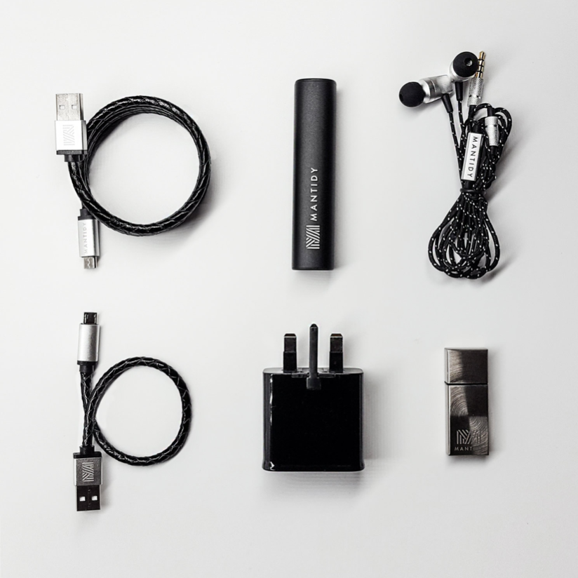 Tech cool useful unusual thoughtful gadgets mobile cell phone accessories set kit leather organiser for boys husband uncle boyfriend men guys