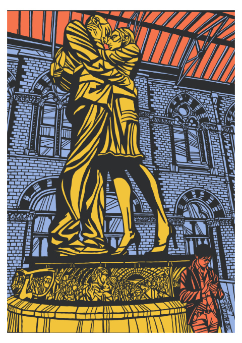 Limited Edition Print: Meeting Place, London