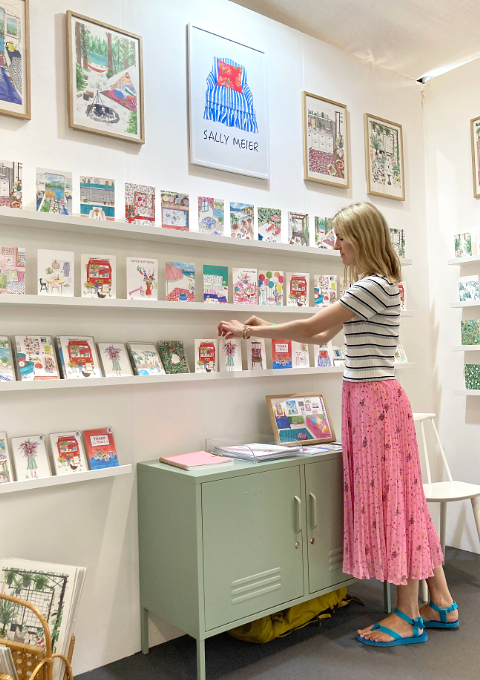 Sally Meier greeting cards and art prints