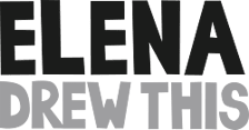 Elena Drew This logo
