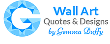 Wall Art Quotes & Designs By Gemma Duffy logo