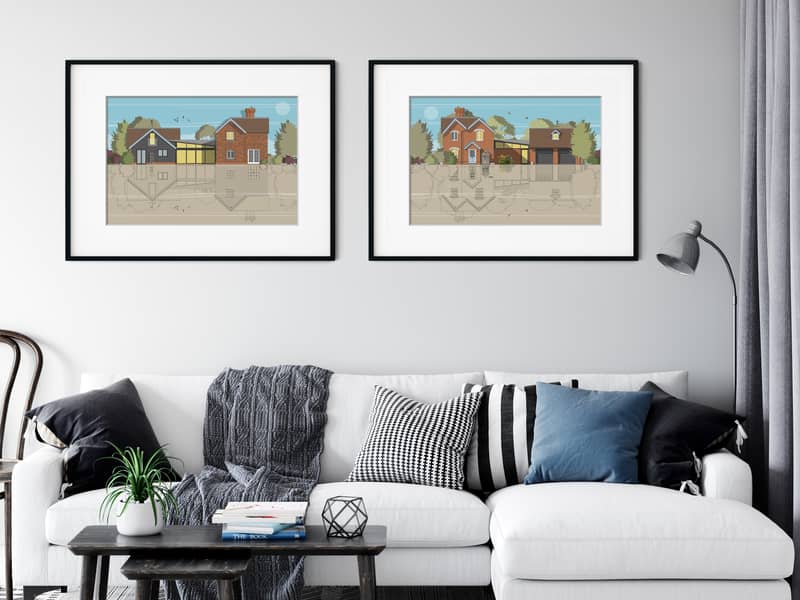 Bespoke House Portrait