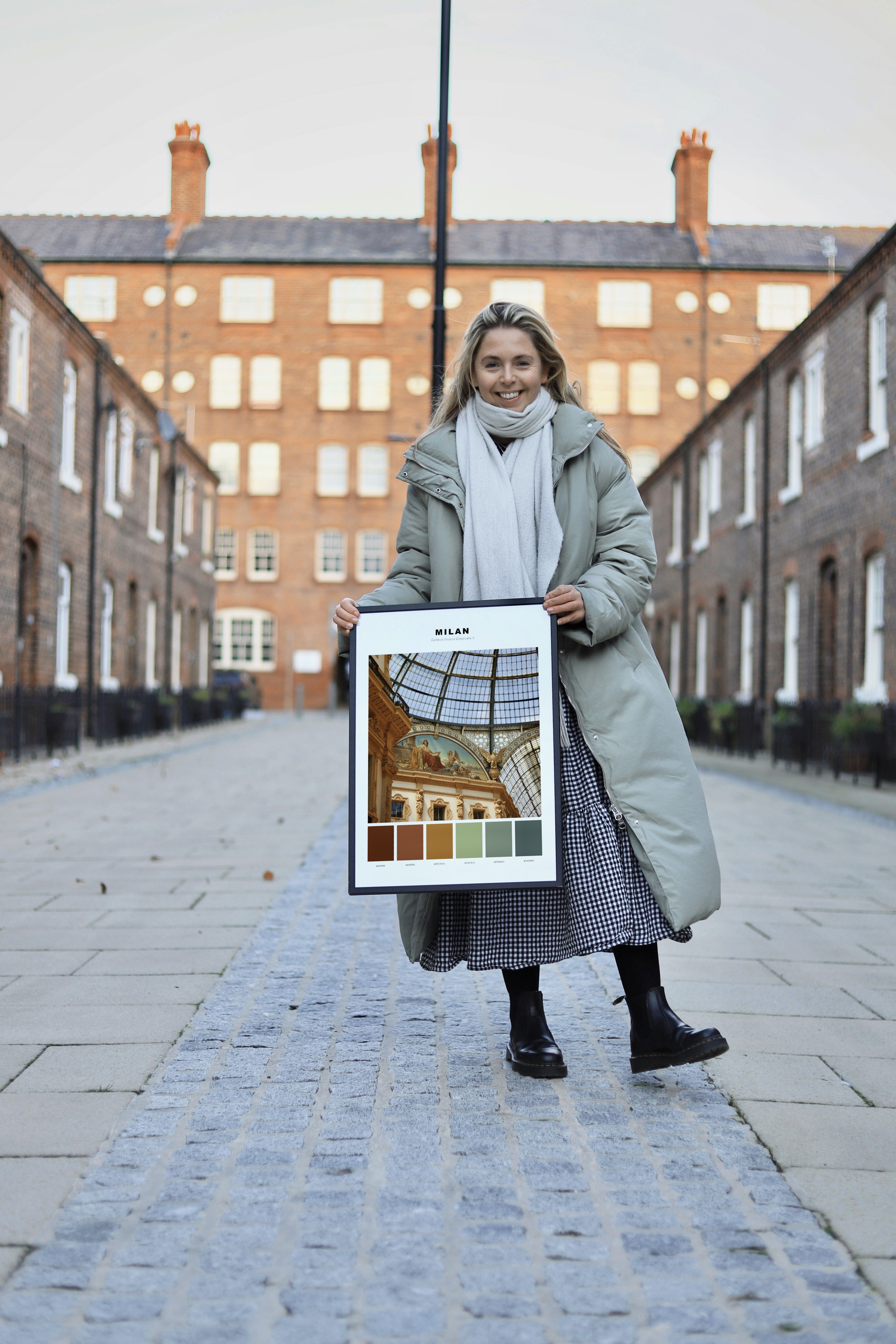 Milan colour palette photography print