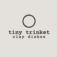 Tiny Trinket Clay Dishes logo