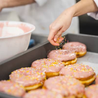 Handcrafted Doughnuts made in Shrewsbury
