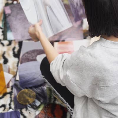 Multiple shapes designing process photo