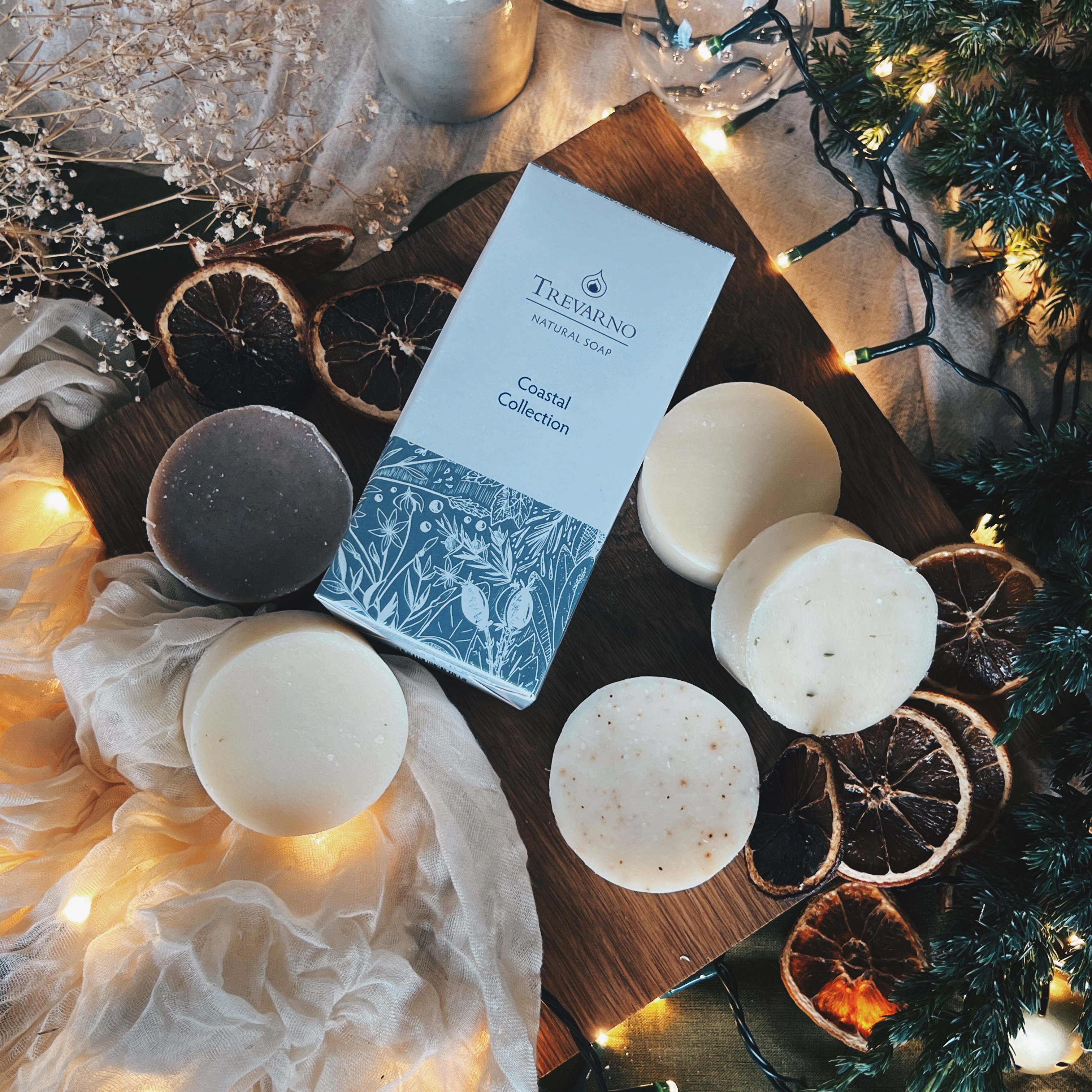 Natural Trevarno Coastal Soap Collection