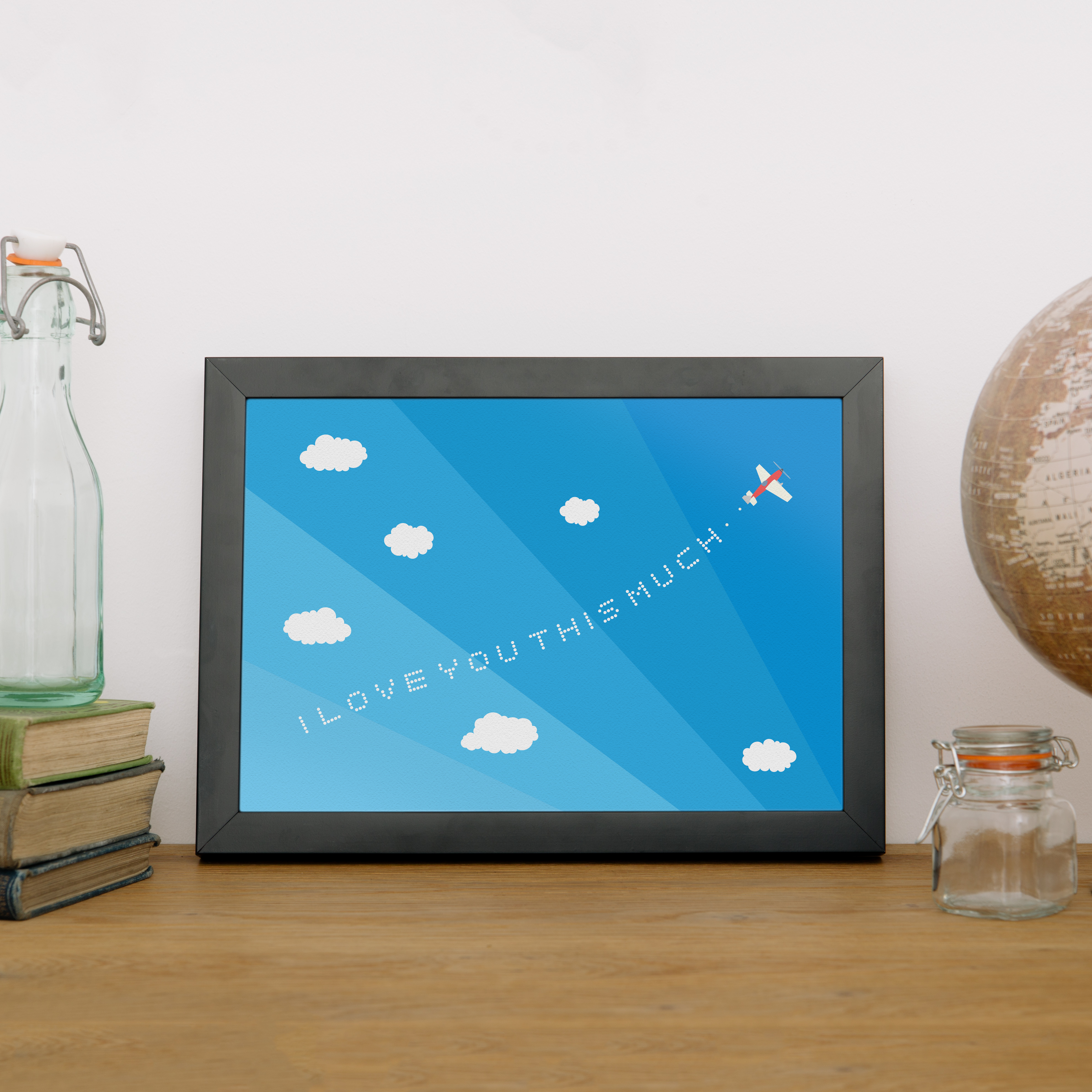 I love you THIS much Giclee