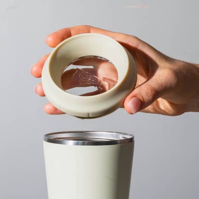 TOPL SpillSafe reusable cups come in 5 different colours and 2 sizes