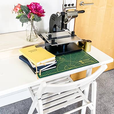 Betterday Studio's personalised foiling machine