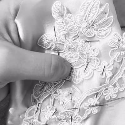 Traditional hand sewing techniques