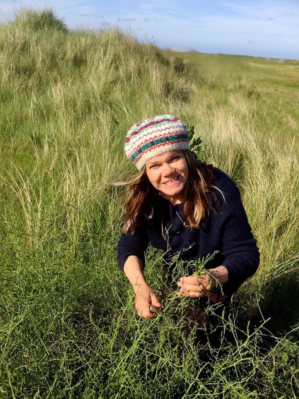 Lucia Stuart who began the Wild Kitchen with her love of plants the main motivator