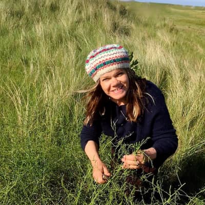 Lucia Stuart who began the Wild Kitchen with her love of plants the main motivator