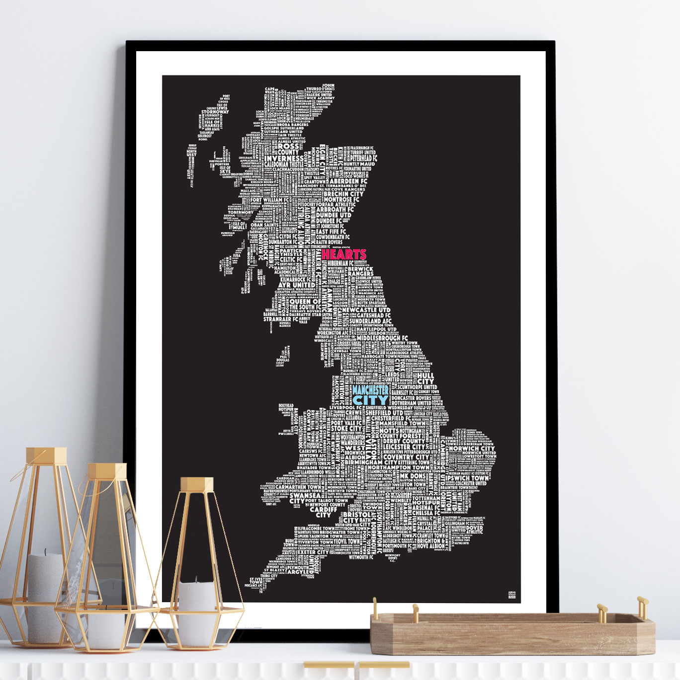 Typographic Map