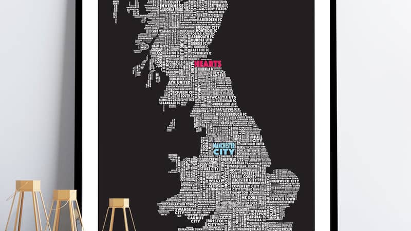 Typographic Map