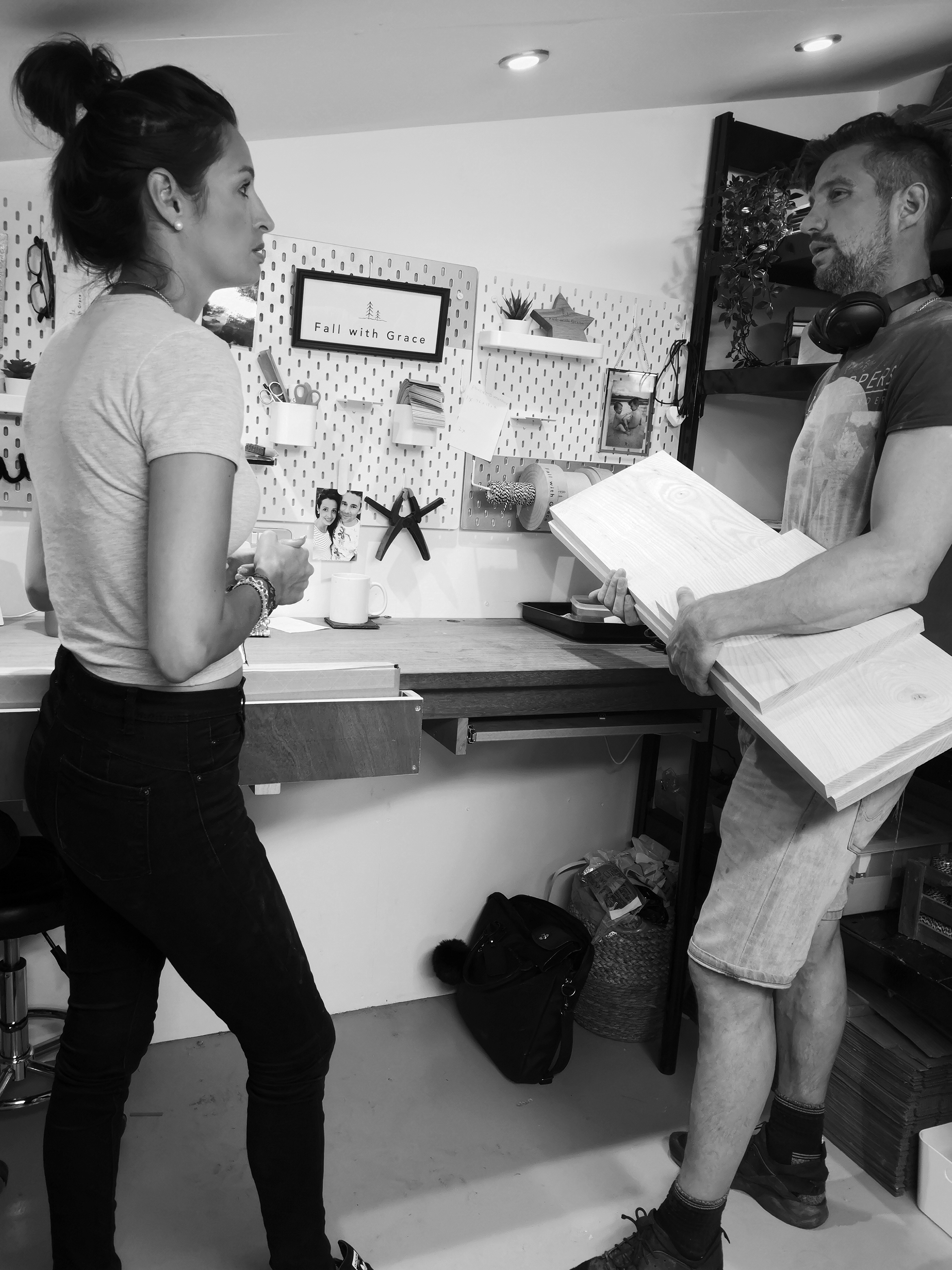 Family run business handmaking baby and children's clothing stands