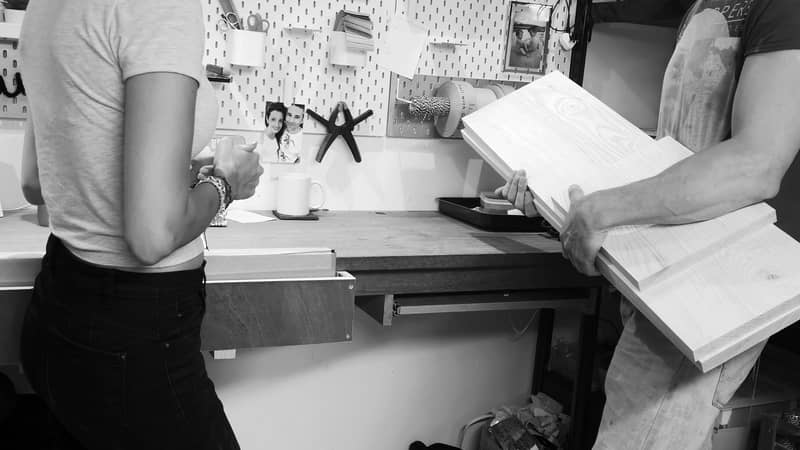 Family run business handmaking baby and children's clothing stands