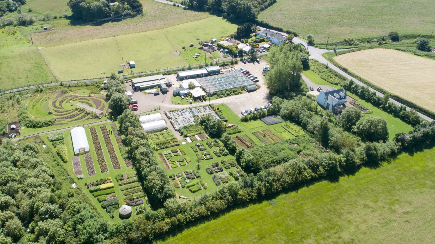 The Secret Garden Distillery grows over 600 different types of herbs; including botanicals infused in our gins! 