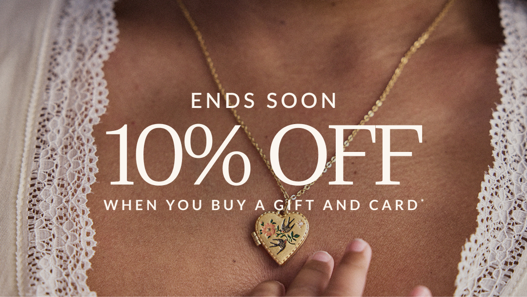 mother's day 10% off promo hero banner 