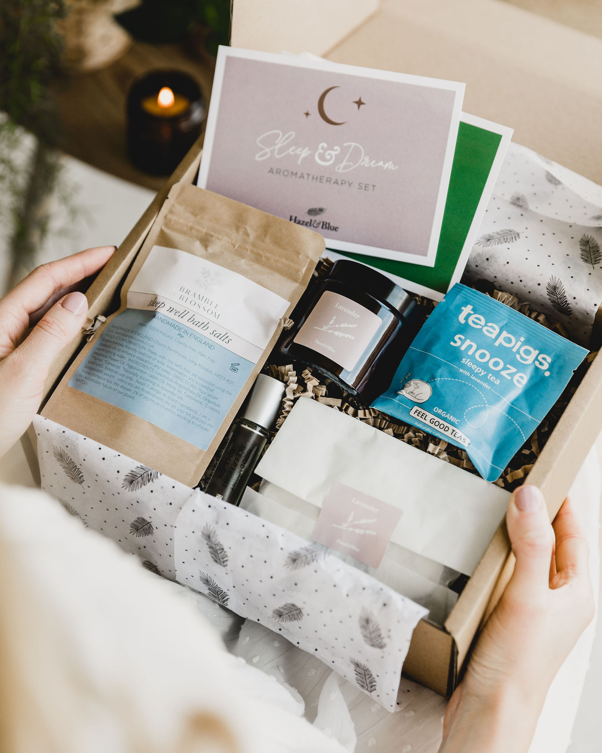 Sleep and Dream Pamper Candle Gift Set