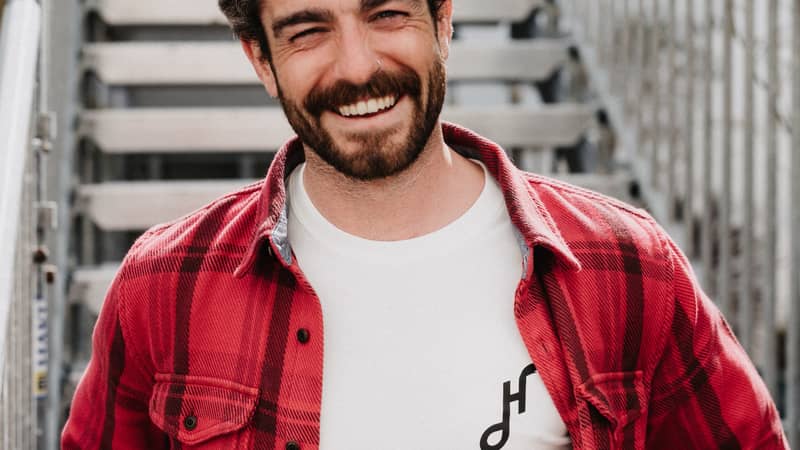 Hoy Downtown Organic T-shirt - Natural