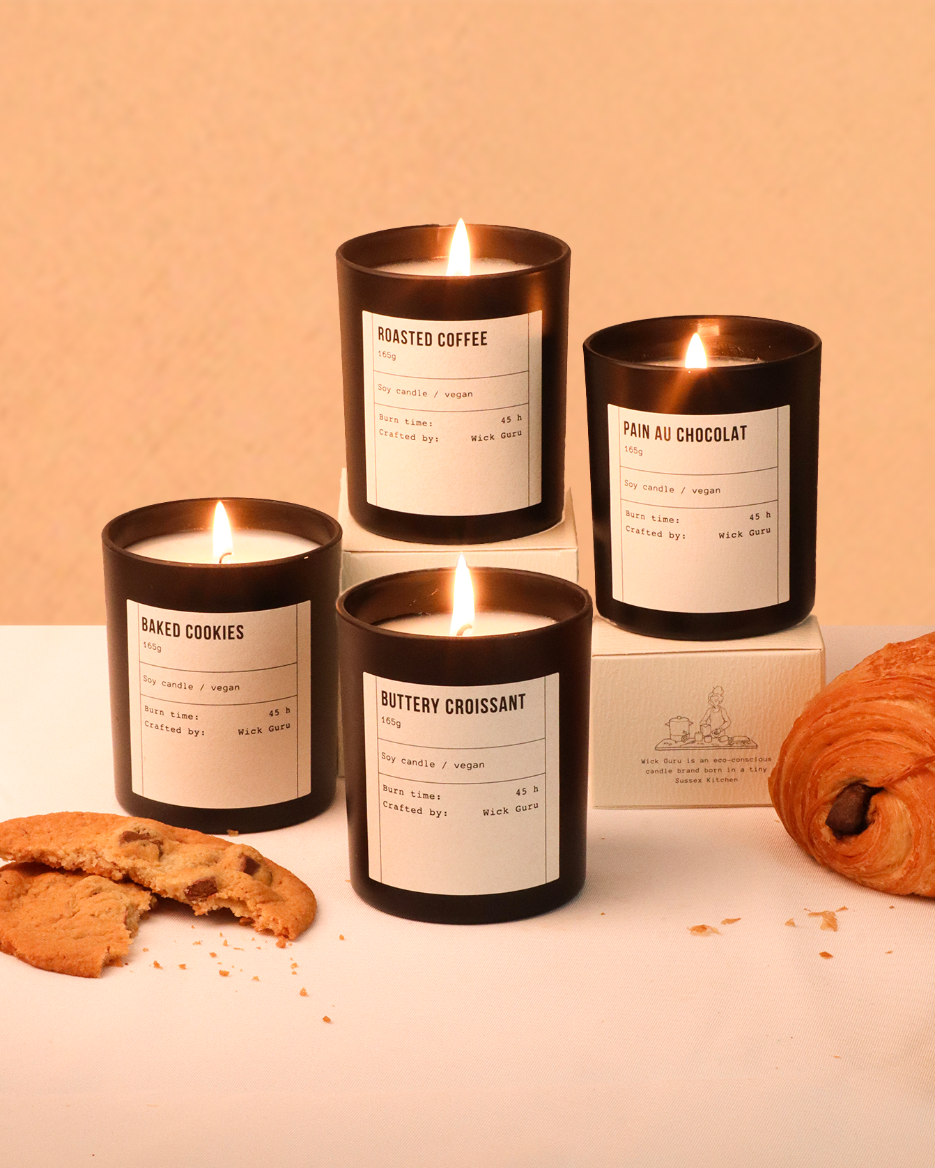 Cafe Candle Bundle by Wick Guru