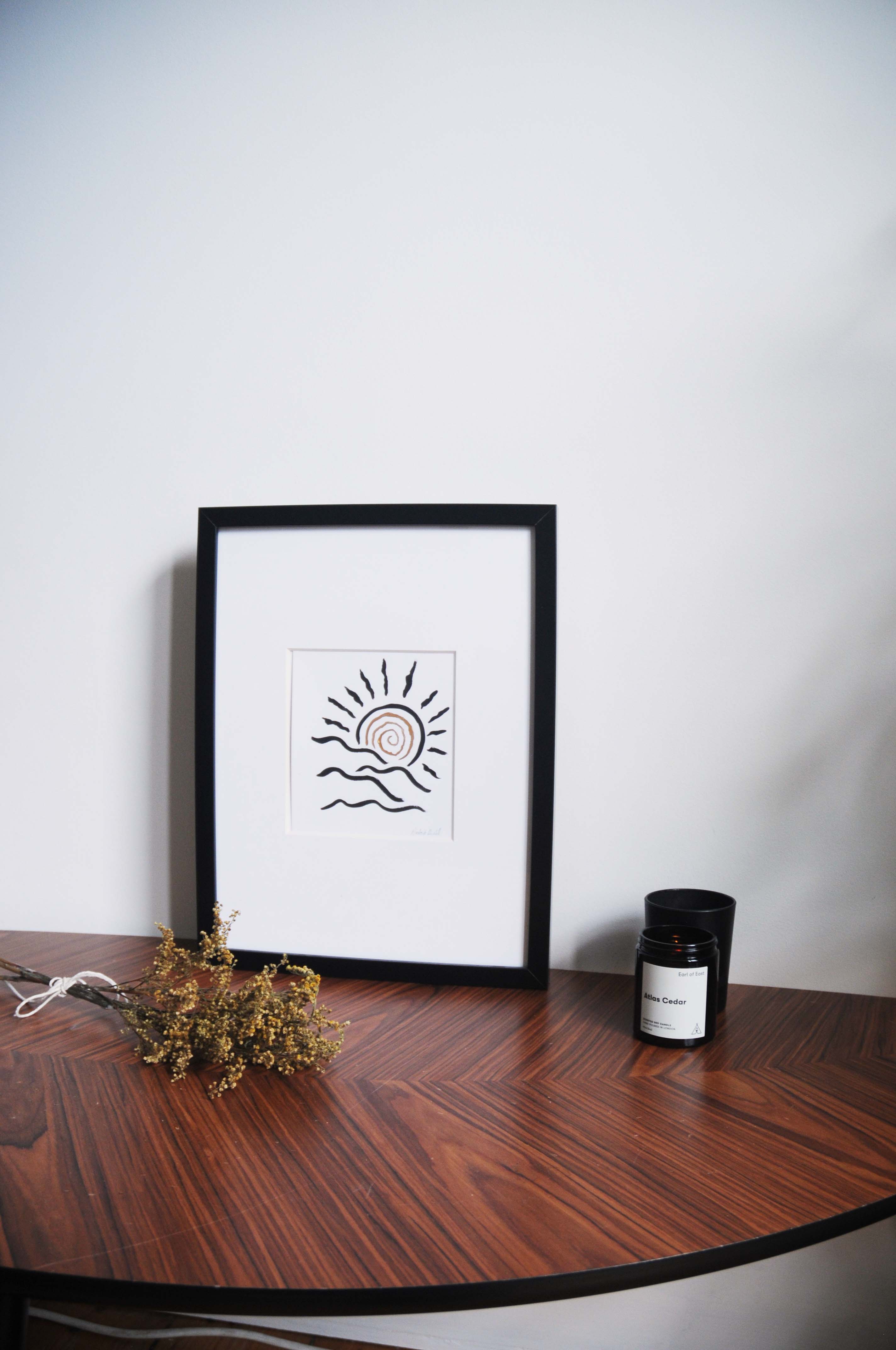 Sun Art Print