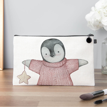 Penguin Makeup Bag