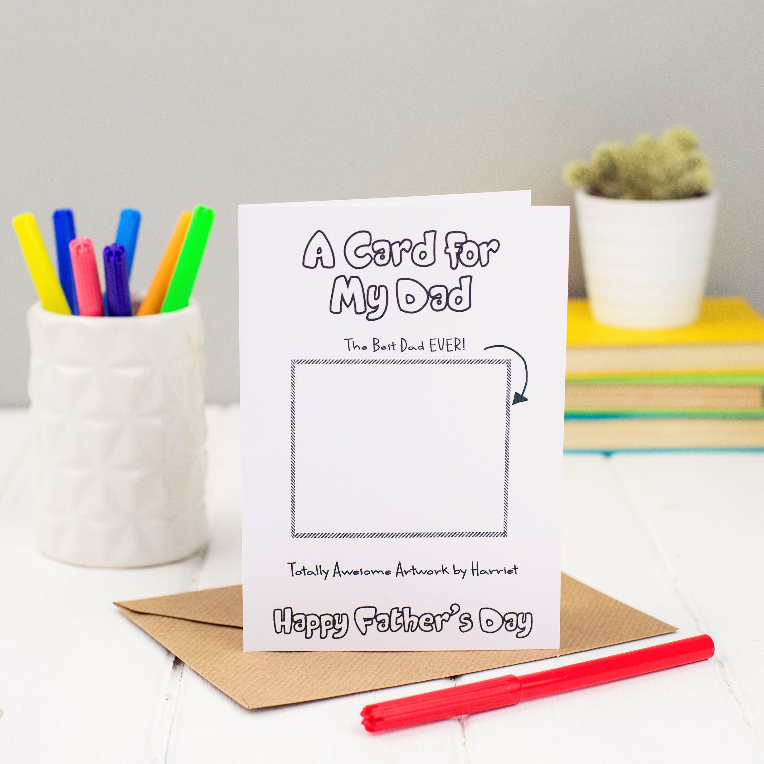 Design your Personalised Father's Day Card