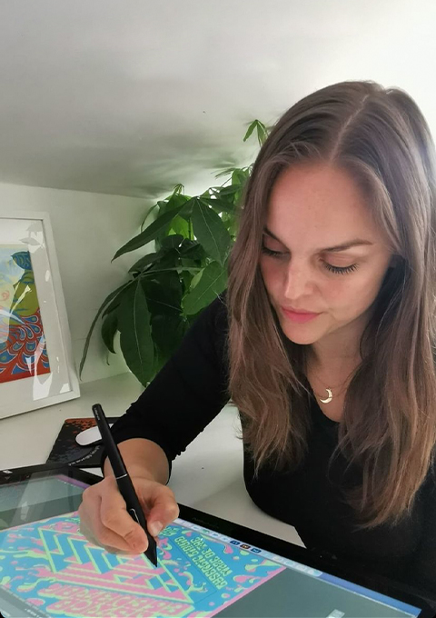 Natalie, Intally creator.