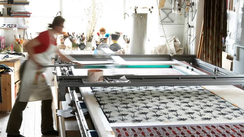 In action printing velvet scarves