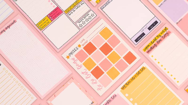 Brain friendly stationery