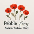 Pebble Poppy logo