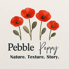 Pebble Poppy logo