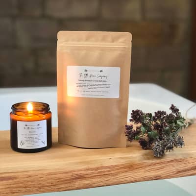 Himalayan Bath Salts & Soy Wax Candle